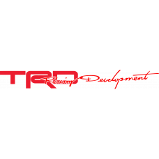 TRD Racing Development Windshield Banner 40in x 5in